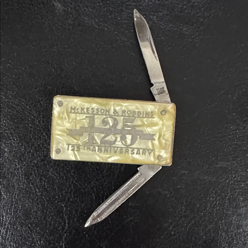 McKesson & Robbins 125th Anniversary Money Clip